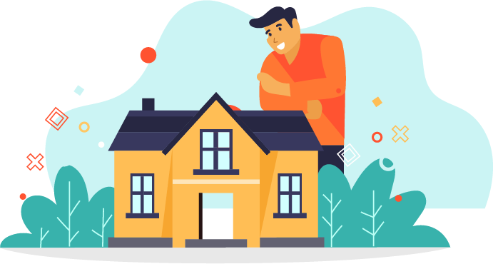 Chico cuidando de la finca